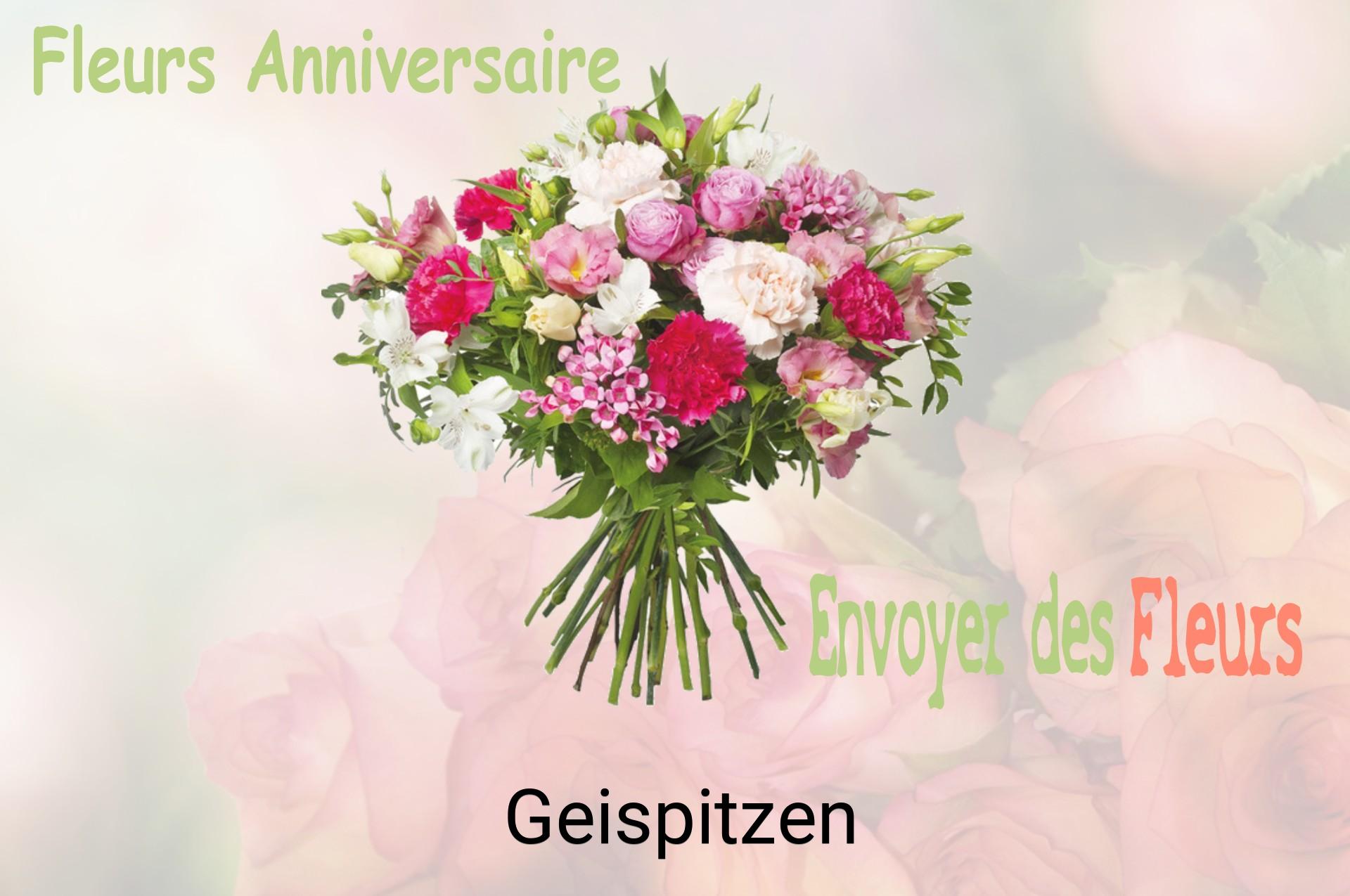 Bouquet de fleurs d’anniversaire livré à Geispitzen